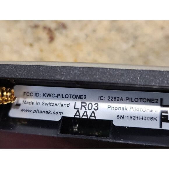 Phonak PilotOne II Remote Control For Phonak Venture And Belong KWC-PILOTONE2 - Picture 6 of 7